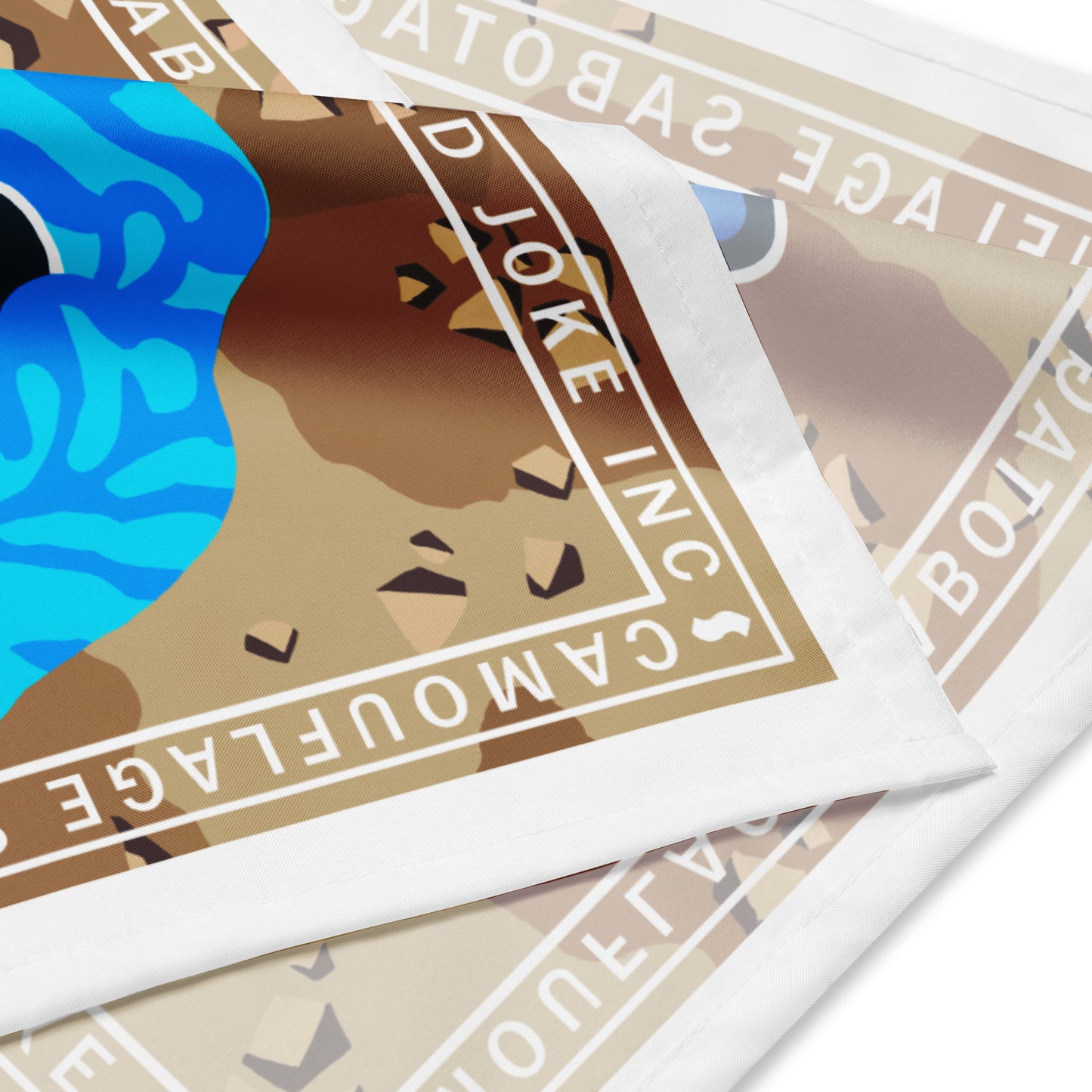 "Camouflage Sabotage -Nessie" Bandana