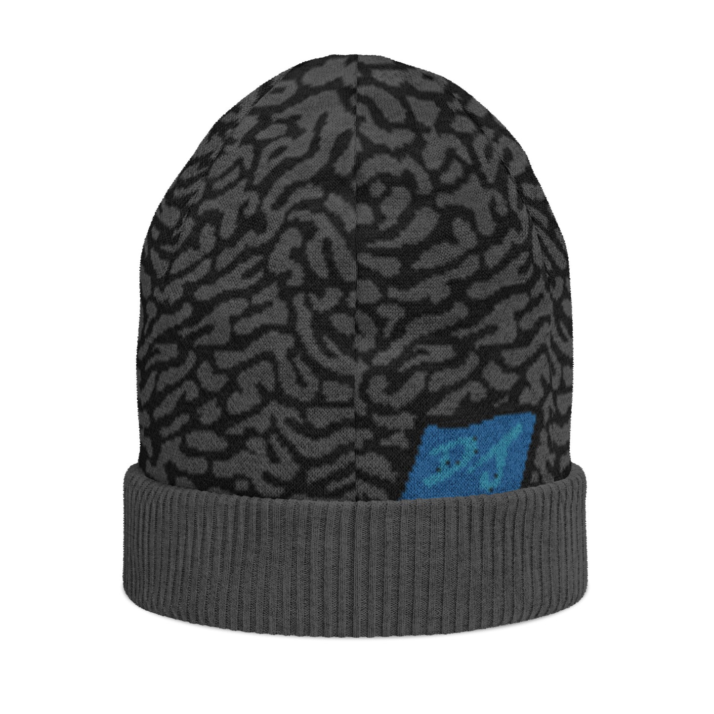 "Dark Ocean" Knit Beanie