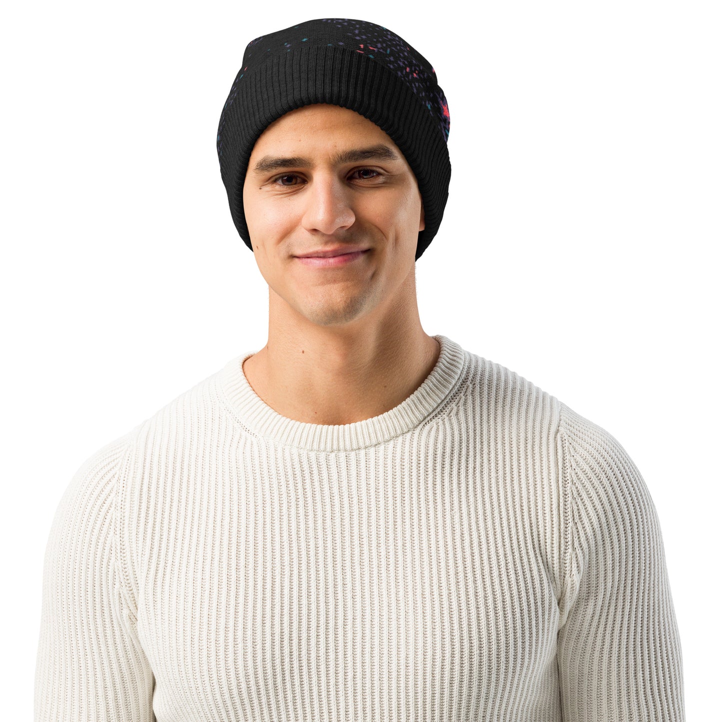 "Space Void" Knit Beanie