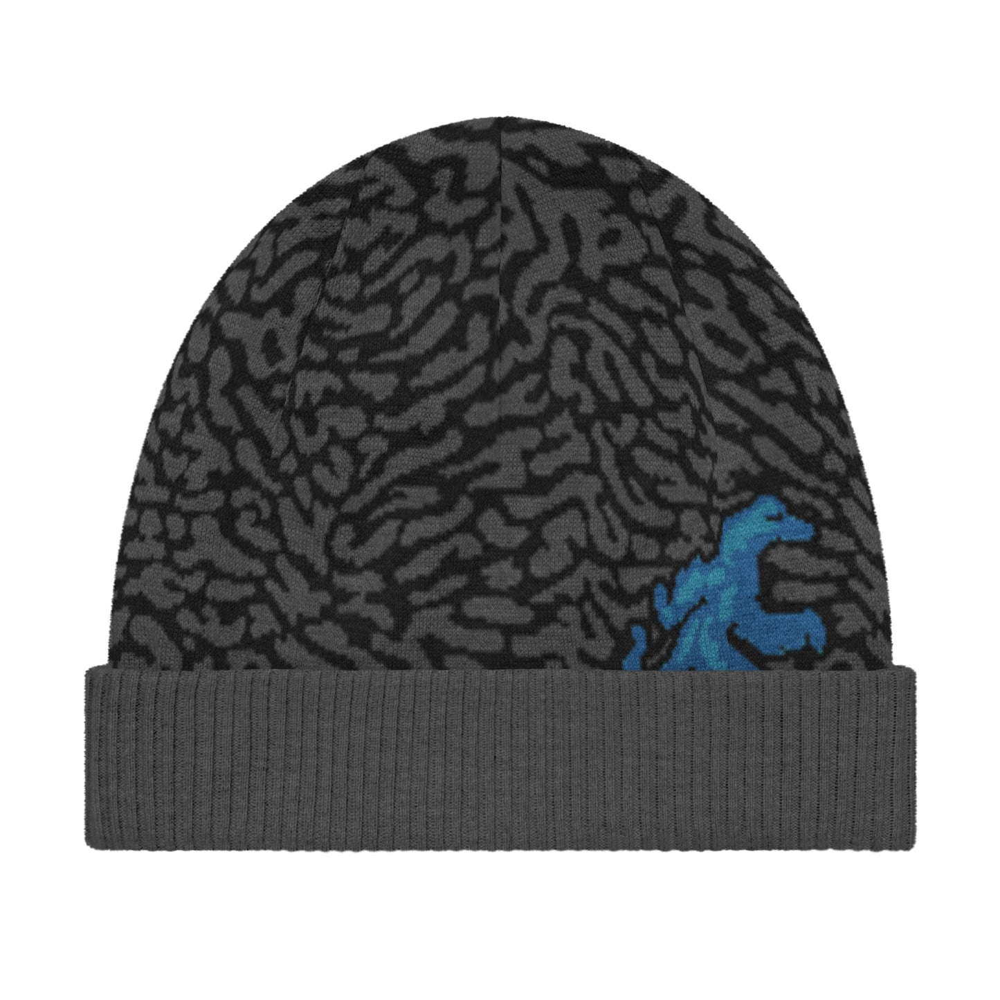 "Dark Ocean" Knit Beanie
