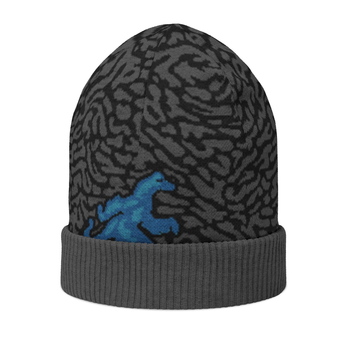 "Dark Ocean" Knit Beanie