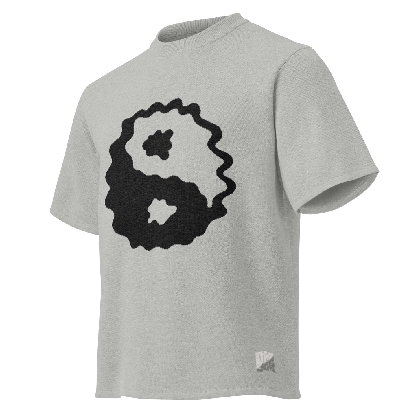 'Shaky Balance -Warp' Knit Tee