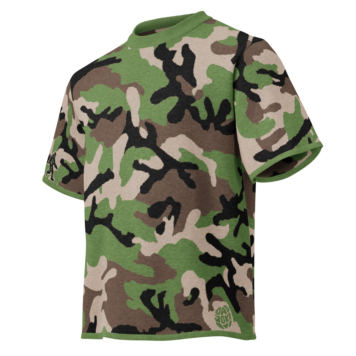 'Woodland Camo' Knit Tee