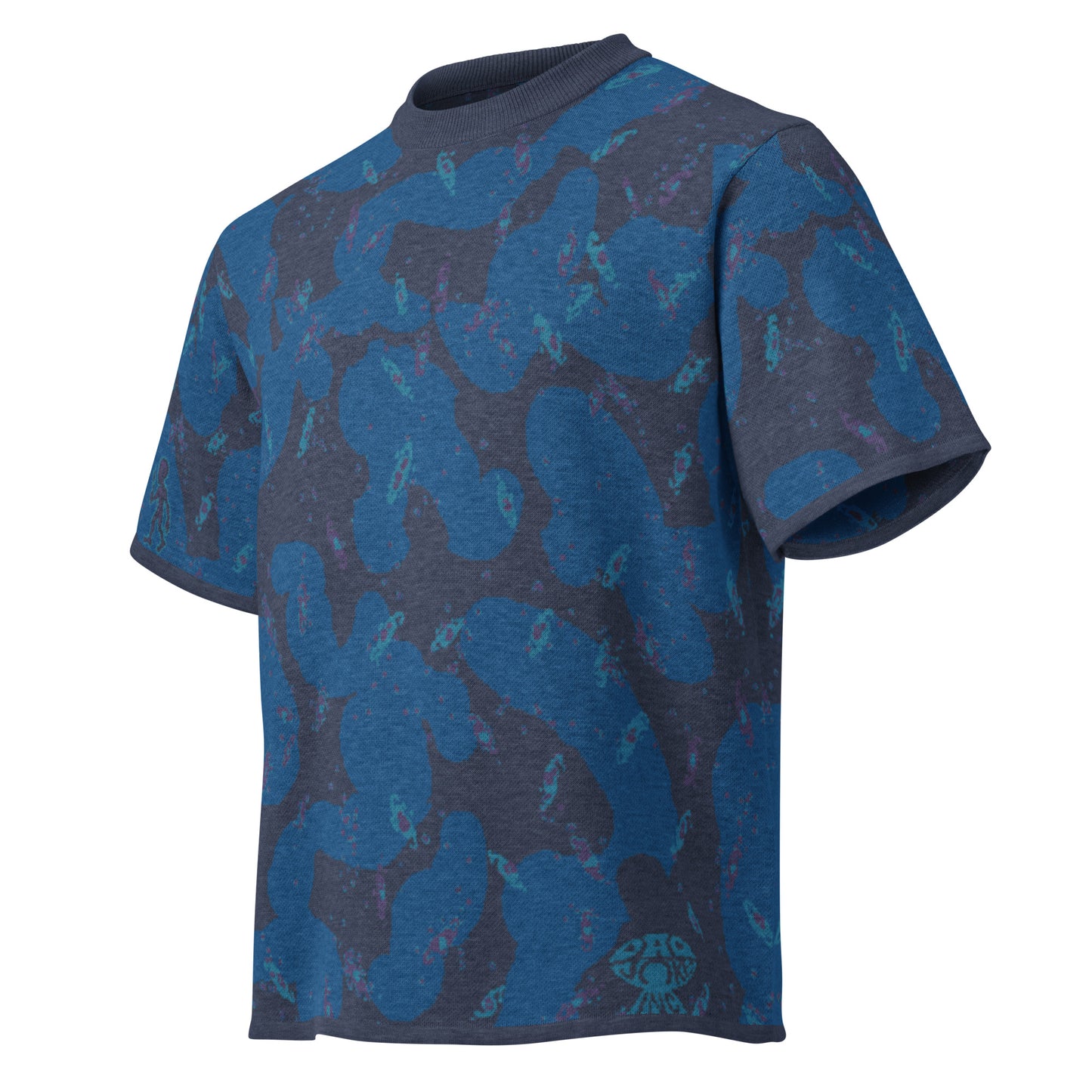'Cosmic Camo' Knit Tee