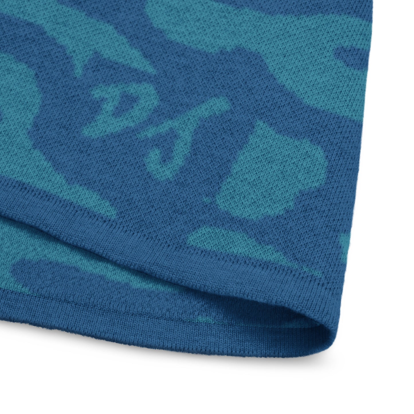 'Ocean Camo' Knit Tee