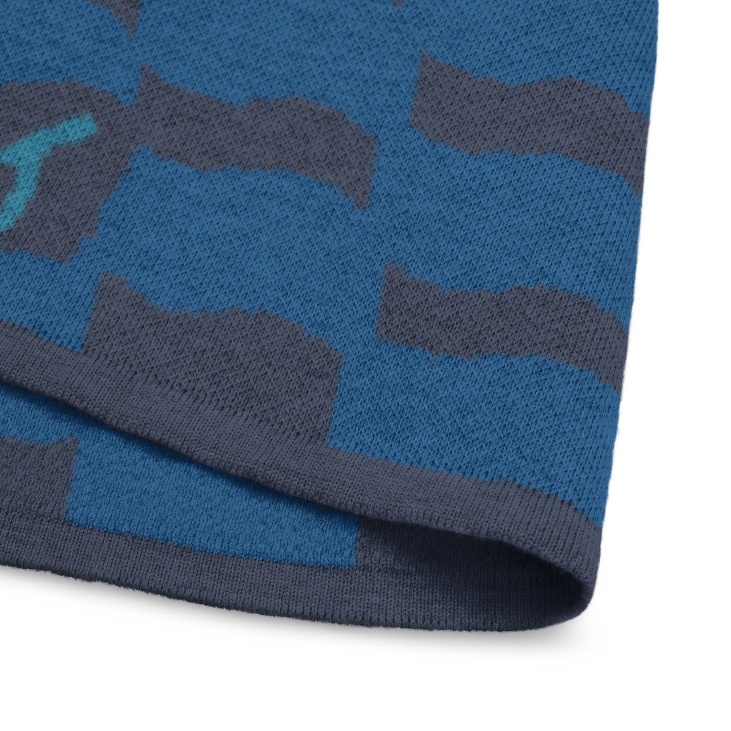 'Nessie - Wave Pattern' Knit Tee