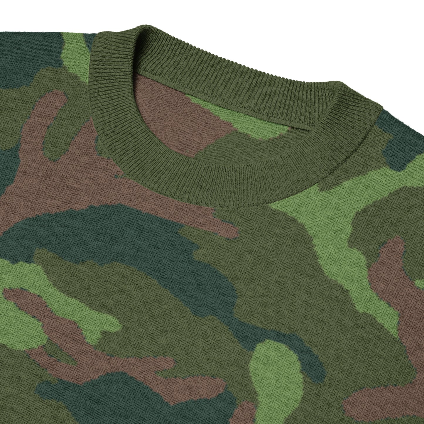 'Deep Forest Camo' Knit Tee