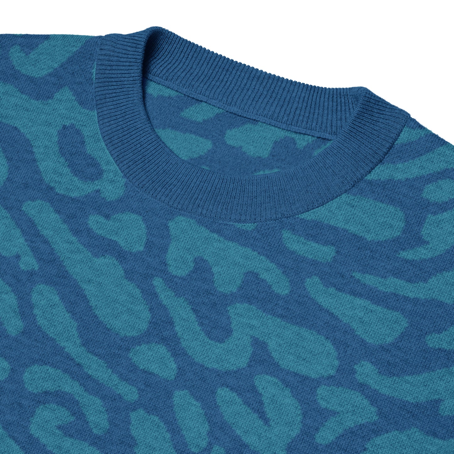 'Ocean Camo' Knit Tee