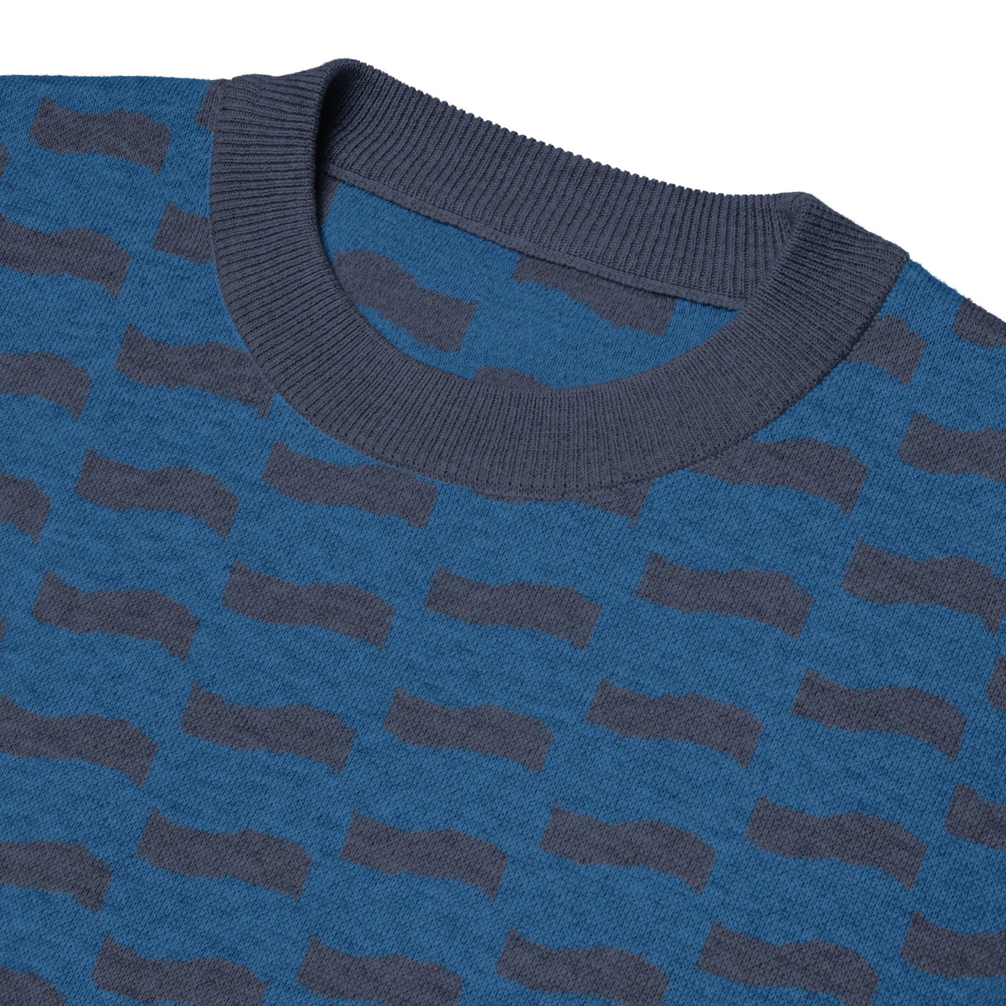 'Nessie - Wave Pattern' Knit Tee