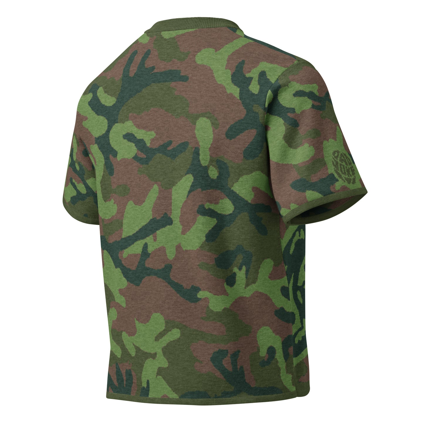 'Deep Forest Camo' Knit Tee