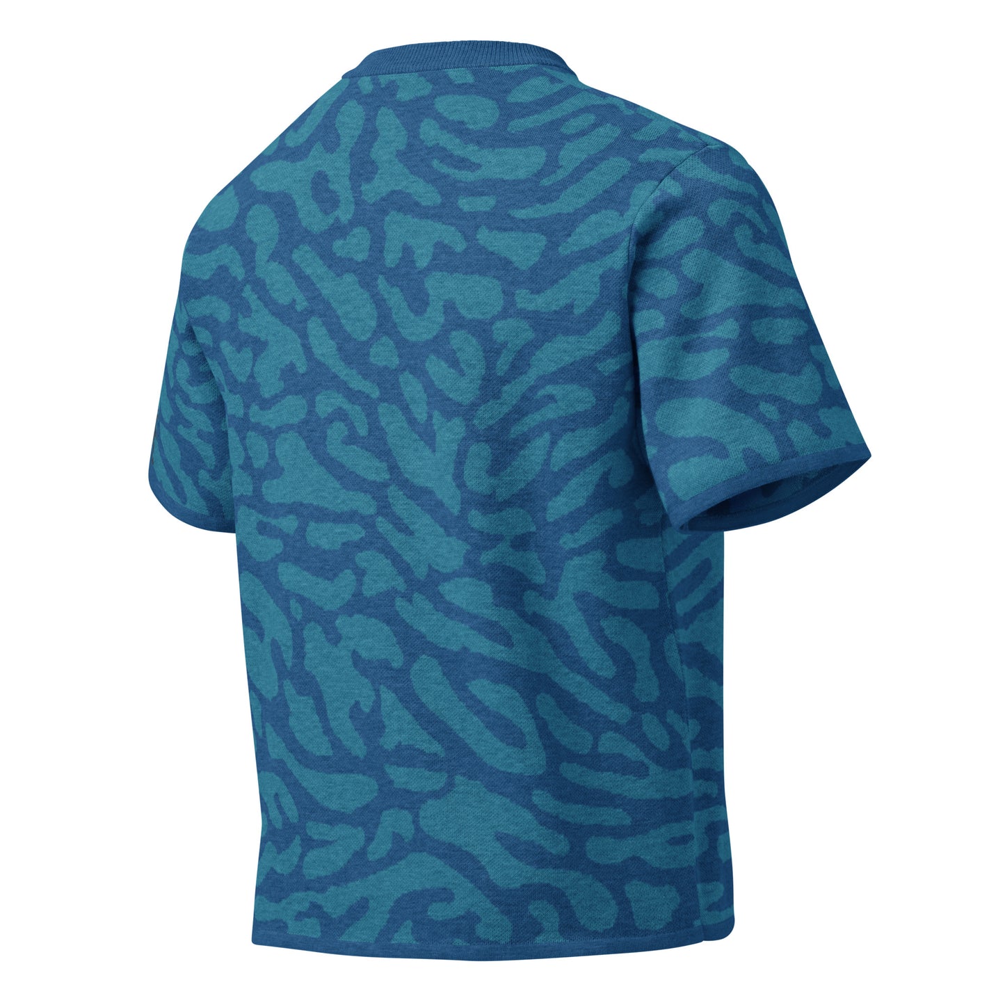 'Ocean Camo' Knit Tee