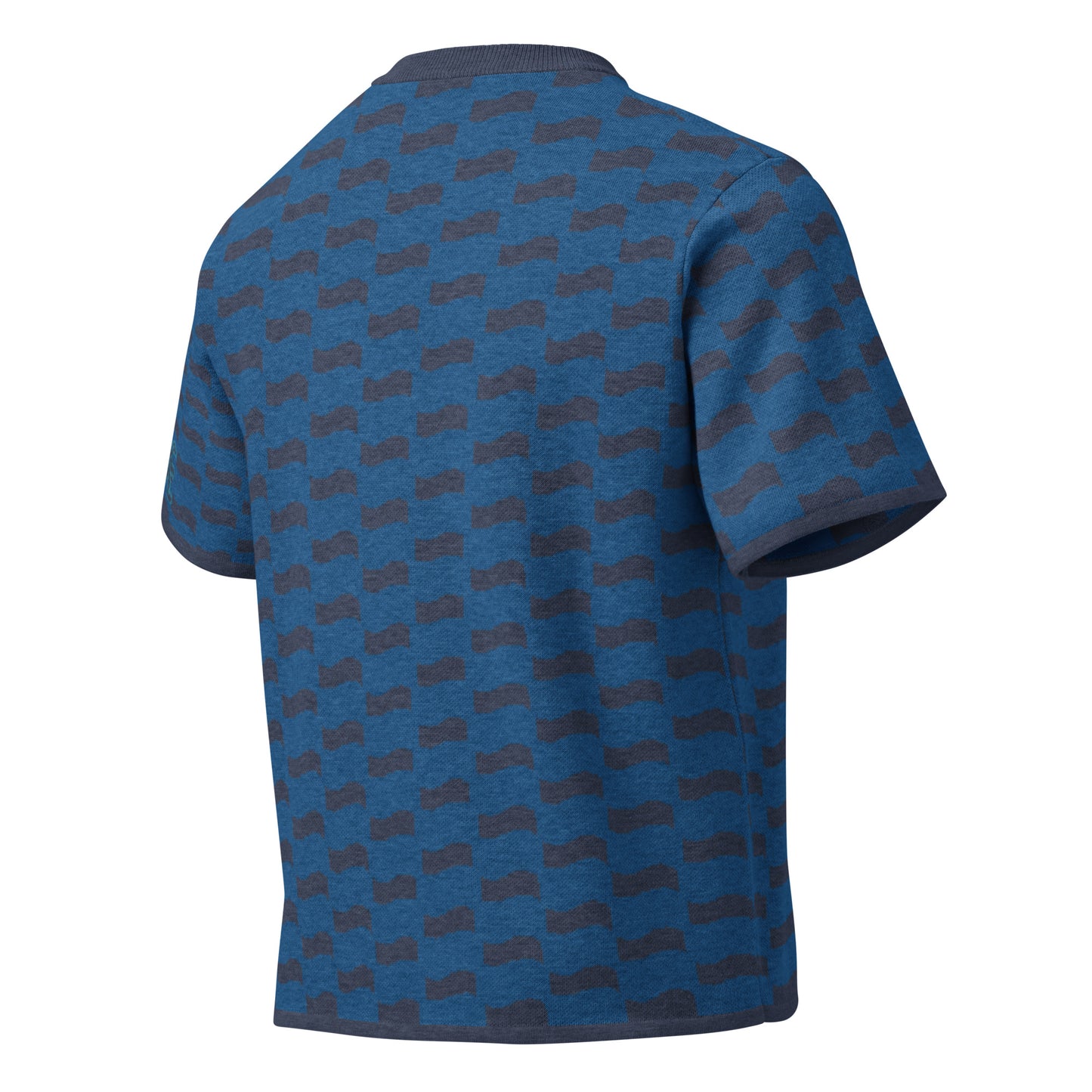 'Nessie - Wave Pattern' Knit Tee